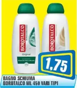 Punto Vigas Bagno schiuma Borotalco offerta
