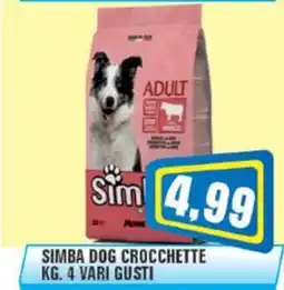 Punto Vigas Simba dog crocchette offerta
