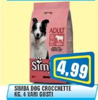 Punto Vigas Simba dog crocchette offerta