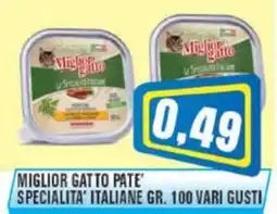 Punto Vigas Miglior Gatto Pate' Specialita' Italiane offerta