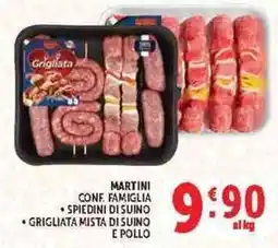 Deco Supermercati Grigliata spiedini di suino e pollo offerta