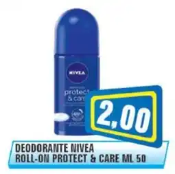 Punto Vigas Deodorante Nivea Roll-On Protect & Care offerta