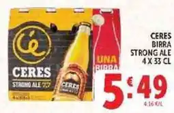 Deco Supermercati Ceres strong ale offerta