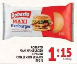 Deco Supermercati Roberto Maxi Hamburger offerta