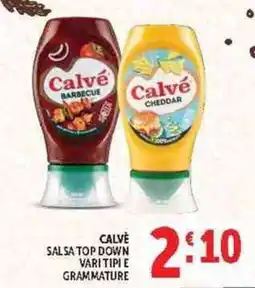 Deco Supermercati Calvé salsa top down offerta