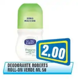 Punto Vigas Deodorante Roberts Roll-On Verde offerta