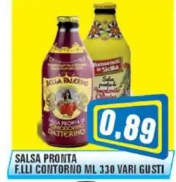 Punto Vigas Salsa pronta Bella Palermo offerta