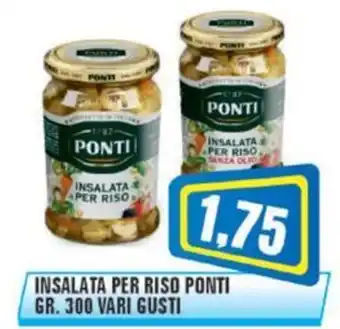 Punto Vigas Insalata per riso Ponti offerta