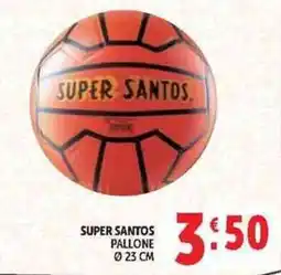 Deco Supermercati Super Santos pallone offerta