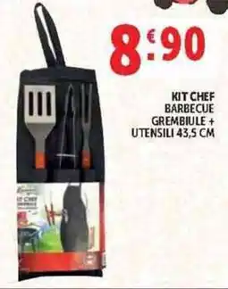 Deco Supermercati Kit Chef barbecue offerta