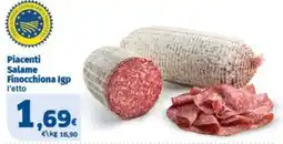 Sigma Superstore Piacenti Salame Finocchiona Igp offerta