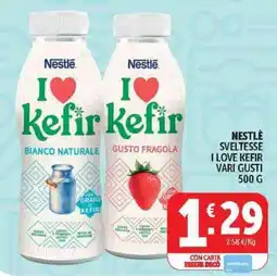 Deco Supermercati Nestlé I love kefir offerta