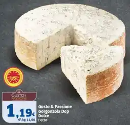 Sigma Superstore Gusto & Passione Gorgonzola Dop Dolce offerta