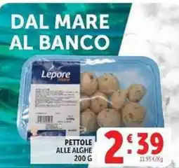 Deco Supermercati Pettole alle alghe Lepore mare offerta