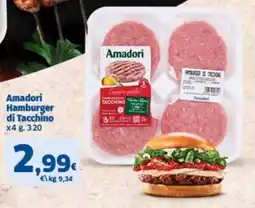 Sigma Superstore Amadori Hamburger di Tacchino offerta