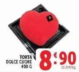 Deco Supermercati Torta dolce cuore offerta