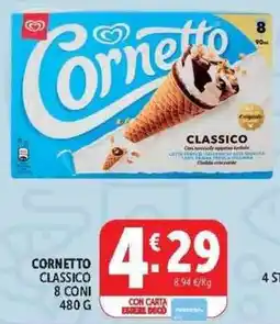 Deco Supermercati Cornetto Classico offerta