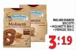 Deco Supermercati Mulino Bianco Molinetti offerta