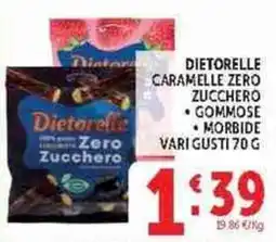 Deco Supermercati Dietorelle Caramelle Zero Zucchero offerta