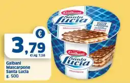 Sigma Superstore Galbani Mascarpone Santa Lucia offerta