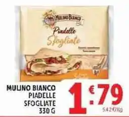 Deco Supermercati Mulino Bianco Piadelle Sfogliate offerta