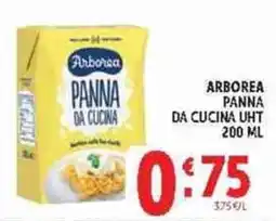 Deco Supermercati Arborea Panna da cucina UHT offerta