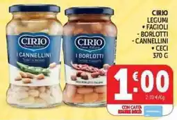Deco Supermercati Cirio I cannellini offerta