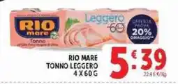 Deco Supermercati Rio mare Tonno Leggero offerta