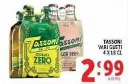 Deco Supermercati Tassoni vari gusti offerta