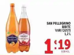 Deco Supermercati San Pellegrino bibite vari gusti offerta