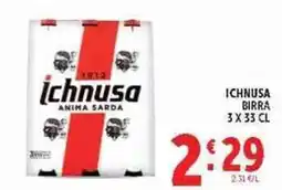 Deco Supermercati Ichnusa birra offerta