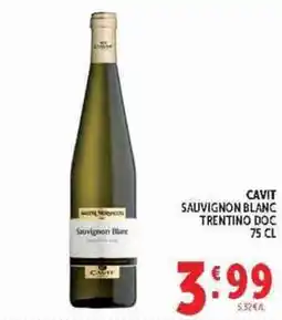 Deco Supermercati Cavit Sauvignon Blanc offerta