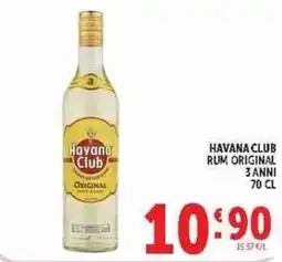 Deco Supermercati Havana Club rum original offerta