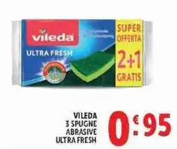 Deco Supermercati Vileda spugne abrasive ultra fresh offerta