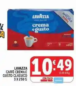 Deco Supermercati Lavazza caffè crema e gusto classico offerta