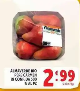 Deco Supermercati Almaverde bio pere carmen offerta