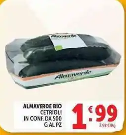 Deco Supermercati Almaverde bio cetrioli offerta