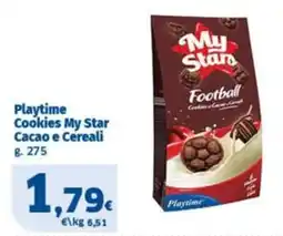 Sigma Superstore Playtime Cookies My Star Cacao e Cereali offerta