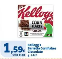 Sigma Superstore Kellogg's Barretta Cornflakes Cioccolato offerta