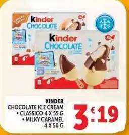 Deco Supermercati Kinder Chocolate Ice Cream offerta