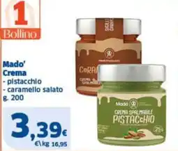 Sigma Superstore Mado' Crema pistacchio offerta