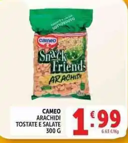 Deco Supermercati Cameo Snack Friends Arachidi offerta
