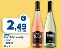 Sigma Superstore Tura' Vino Frizzante Igt offerta