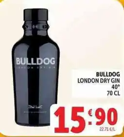 Deco Supermercati Bulldog London Dry Gin offerta