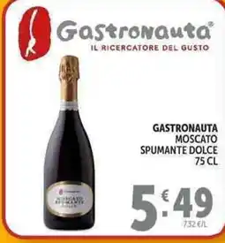 Deco Supermercati Gastronauta Moscato Spumante Dolce offerta