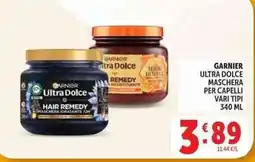 Deco Supermercati Garnier Ultra Dolce Maschera per capelli offerta