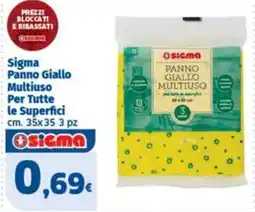 Sigma Superstore Sigma Panno Giallo Multiuso offerta