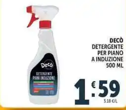 Deco Supermercati Decò detergente piani induzione offerta