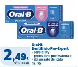 Sigma Superstore Oral-B Dentifricio Pro-Expert sensibility offerta