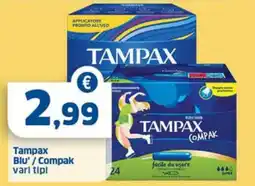 Sigma Superstore Tampax Blu' / Compak offerta
